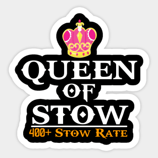 Queen of Stow 400 Scan Rate Sticker